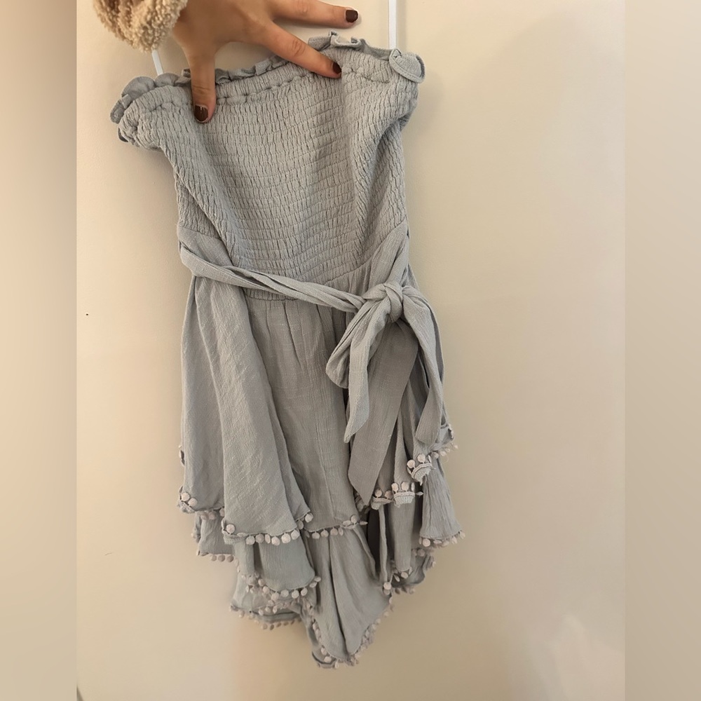 BOUTIQUE STRAPLESS ROMPER - Picture 2 of 3